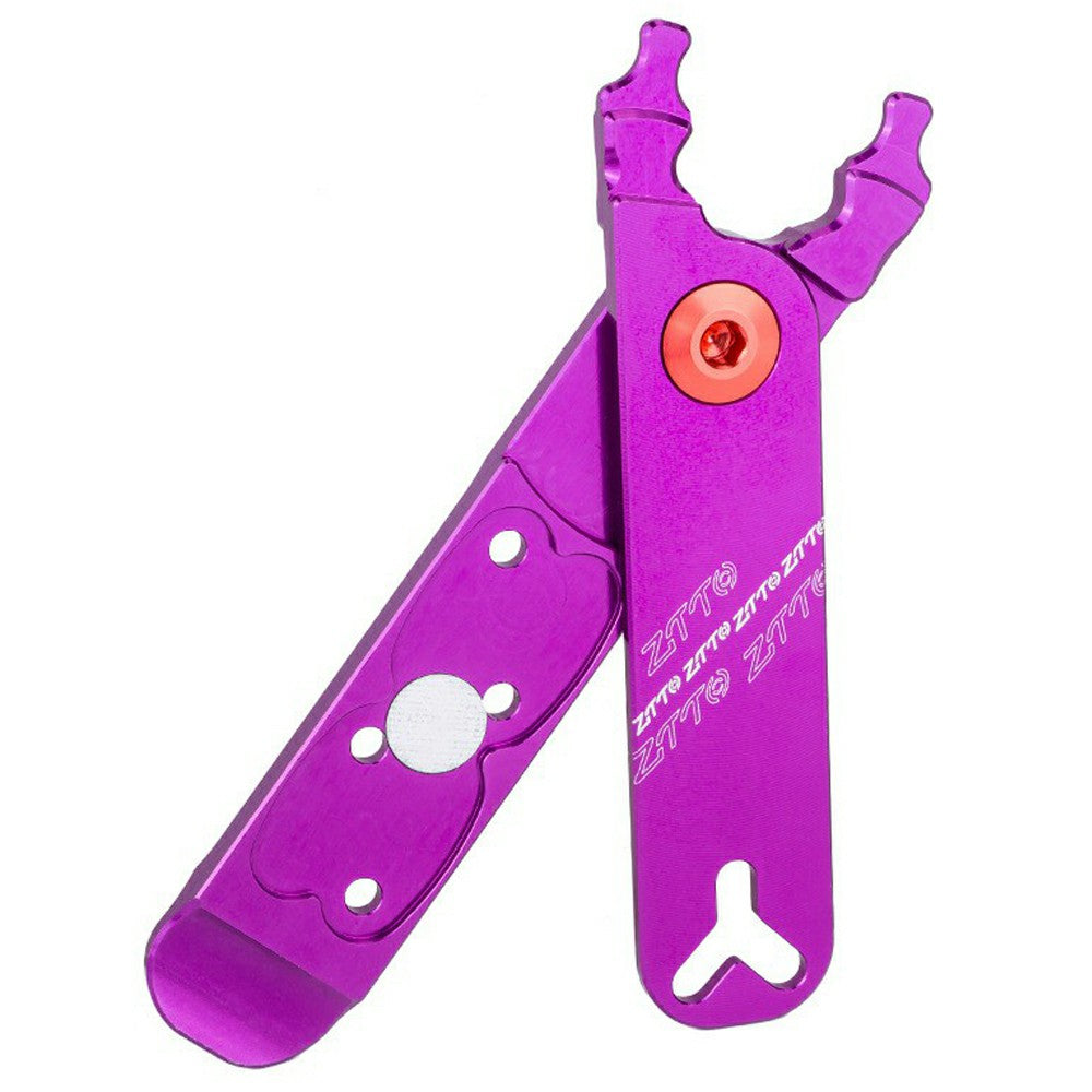 ZTTO MSKQ 4-in-1 Bicycle Chain Link Remover Aluminum Alloy Tire Prying Valve Core Removal Tool ZTTO MSKQ 4-in-1 Bicycle Chain Link Remover Aluminum Alloy Tire Prying Valve Core Removal Tool
